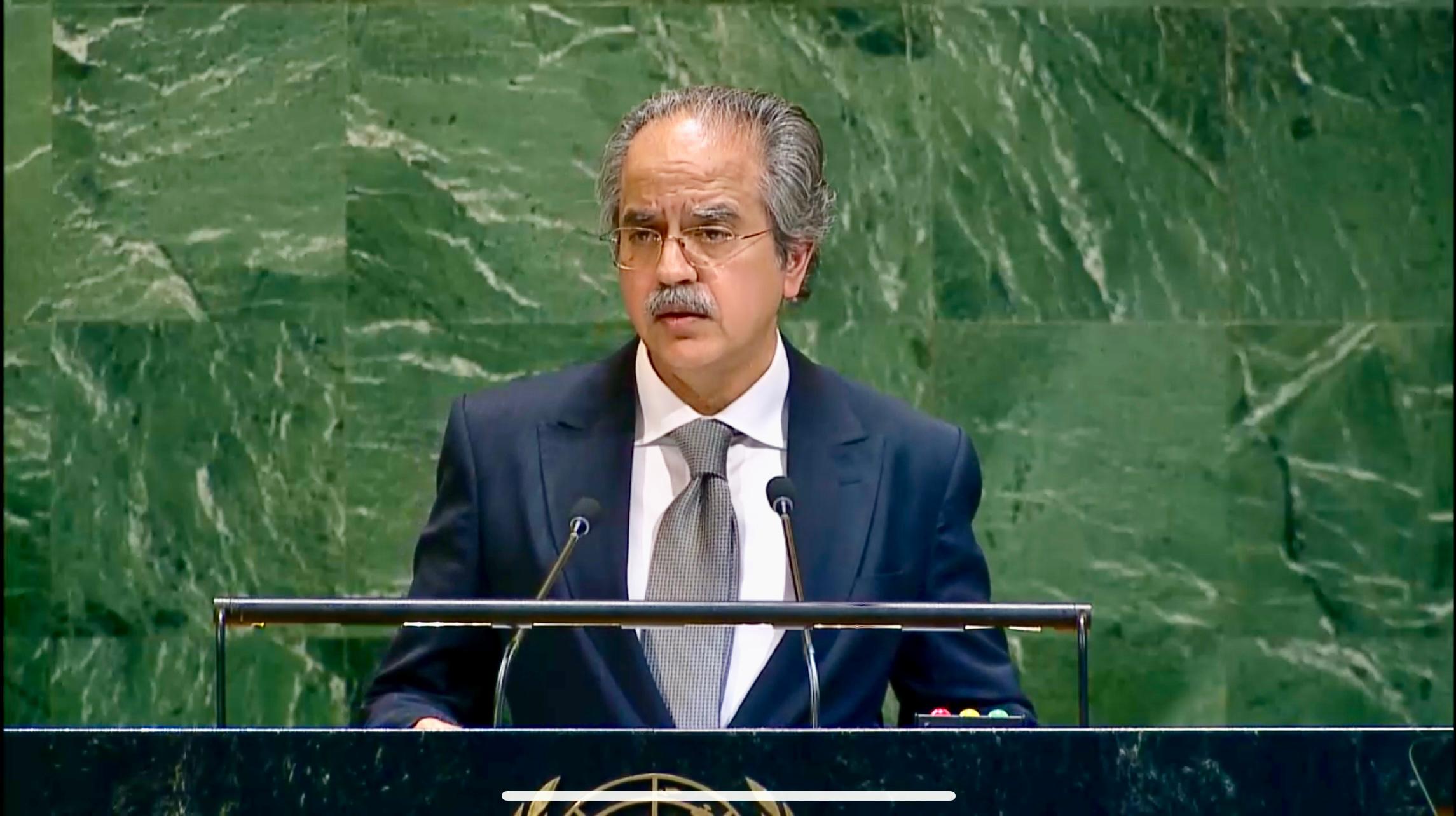 Pakistan urges immediate ceasefire, end to Gaza blockade at UN 
